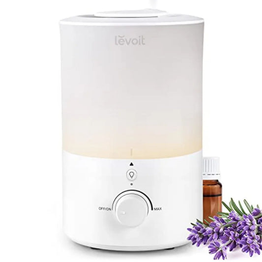 Humidifiers for Bedroom with Night Light 3L Water Tank Cool Mist Top Fill Essential Oil Diffuser for Baby Nursery and Plants, 3