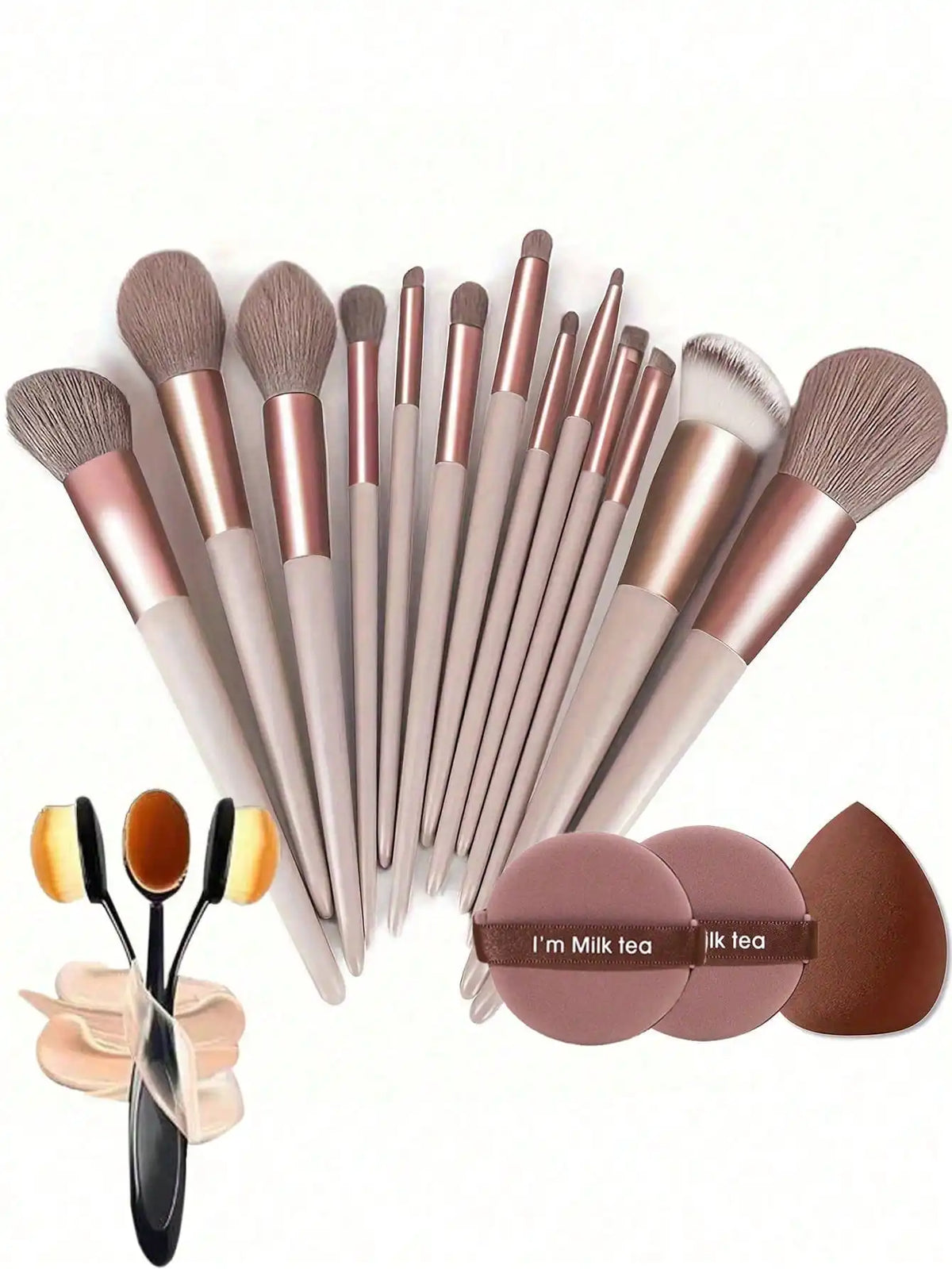 Makeup Brush Set Soft Wool Hair Eye Shadow Brushes