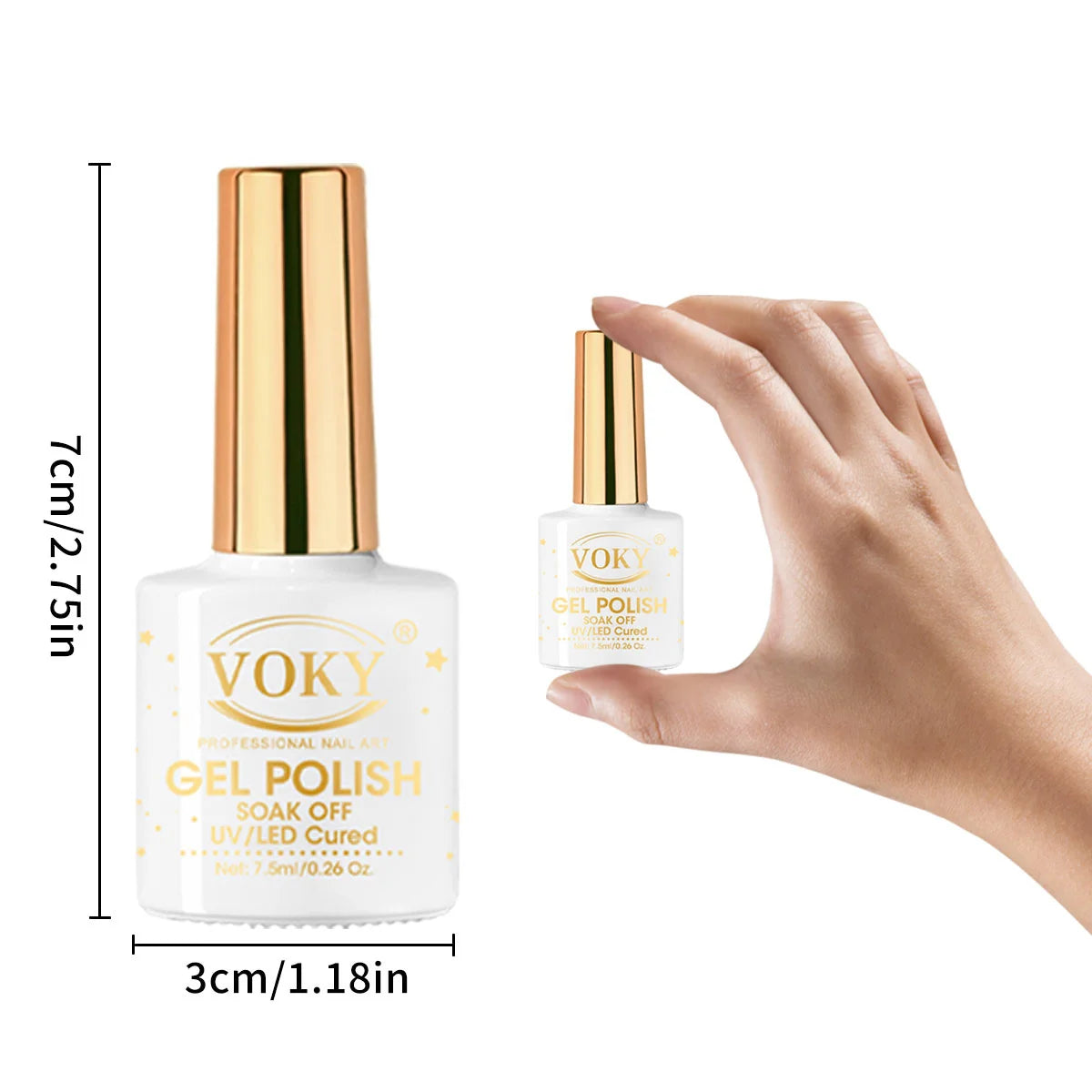 Cat Eye Magnetic Gel Nail Polish Set With Starry Shimmer