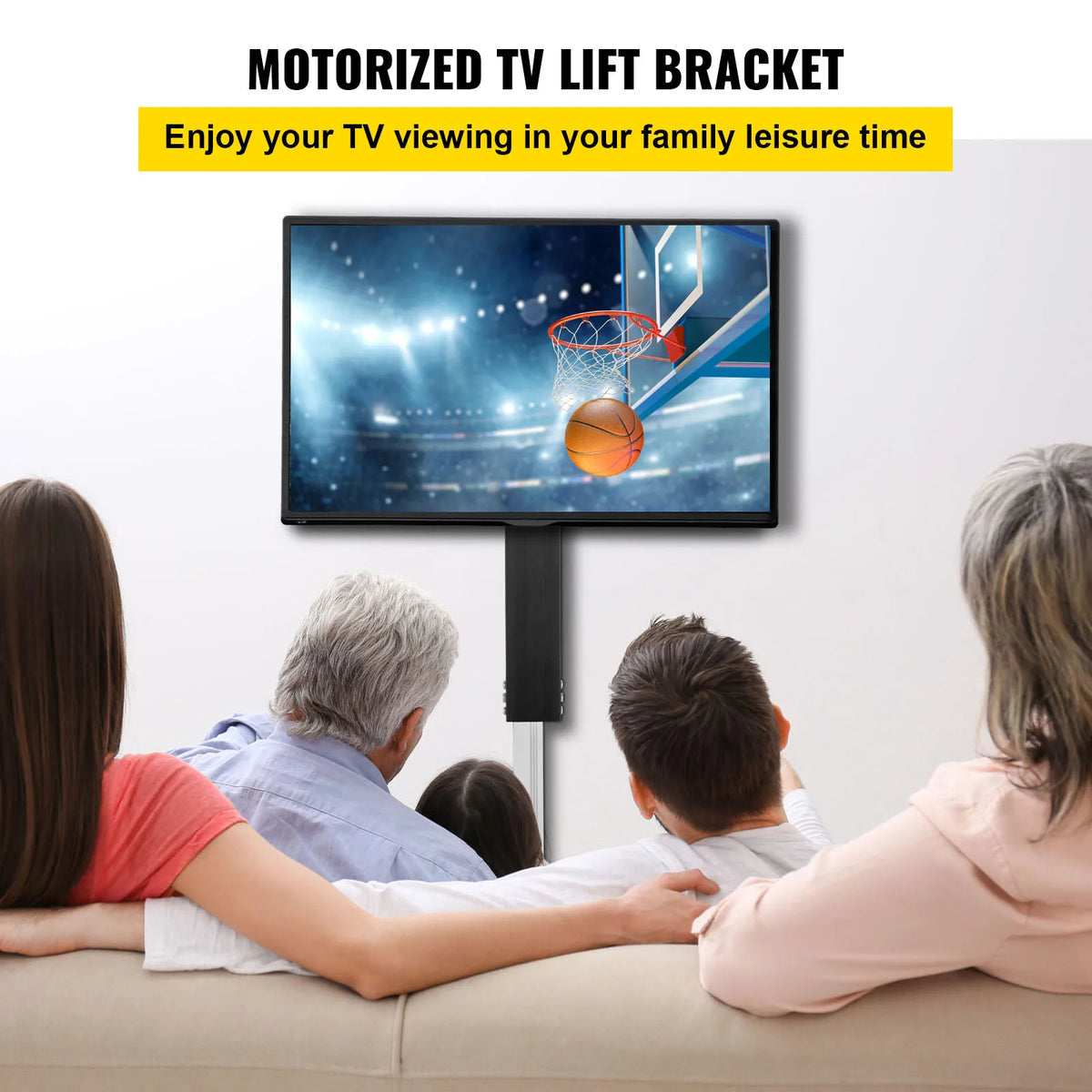 SucceBuy Motorized TV Lift Actuator for Cabinets and Adjustable Mounts