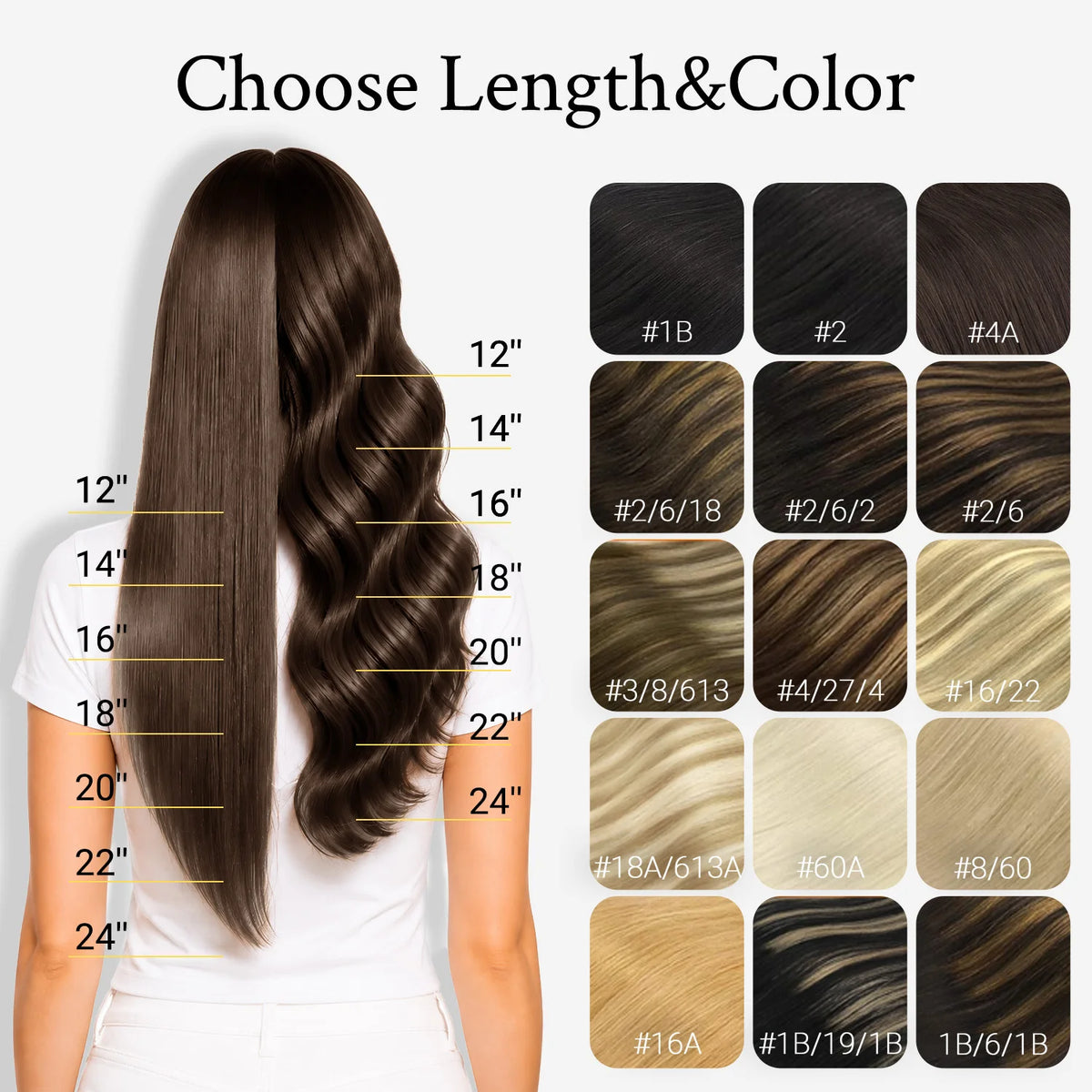 Sunmofavo Seamless Tape In Hair Extensions 100% Real Remy Human Hair Straight, Ash Brown To Platinum Blonde Ombre Silky Glossy ,20Pcs 50g,  Firm Hold After Heat Application, Instant Volume, Salon Professional Tape Ins