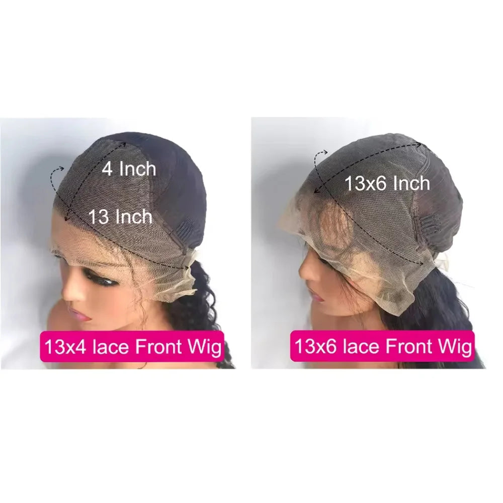 16 42 Inch Natural Black Bone Straight Hair 250 Density 13x6 13x4 Hd Transparent Lace Frontal Wig 5x5 Glueless Wig Real Brazilian Human Hair Wig