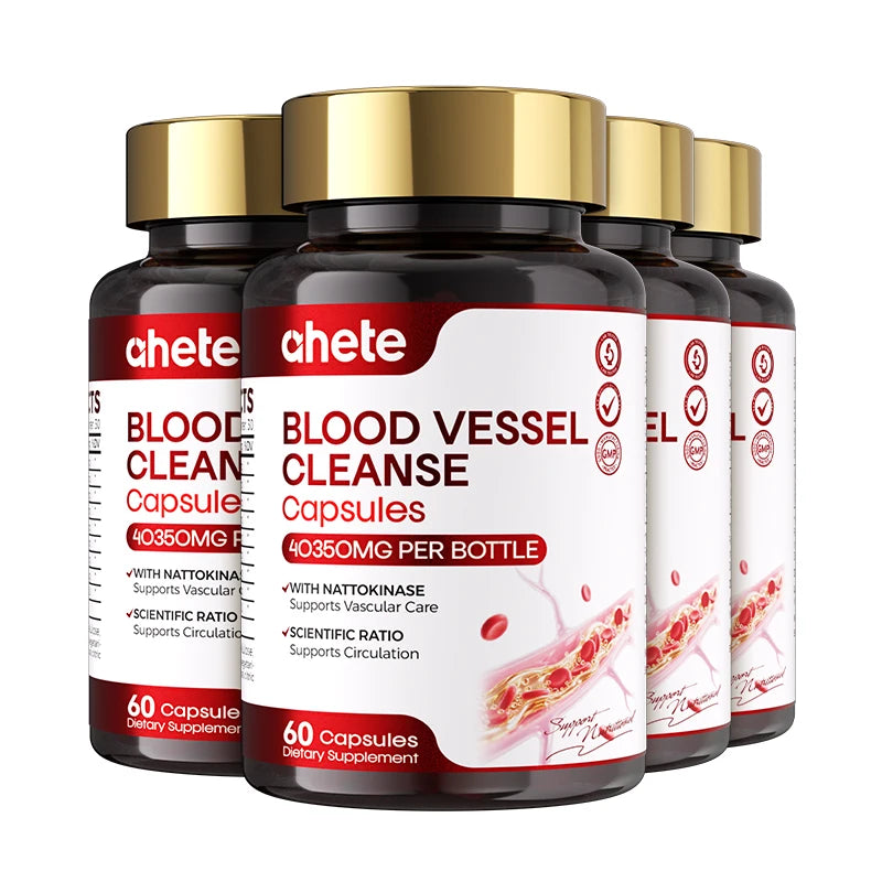 Ahete Blood Vessel Cleanse Capsules Jiabei Health Technology