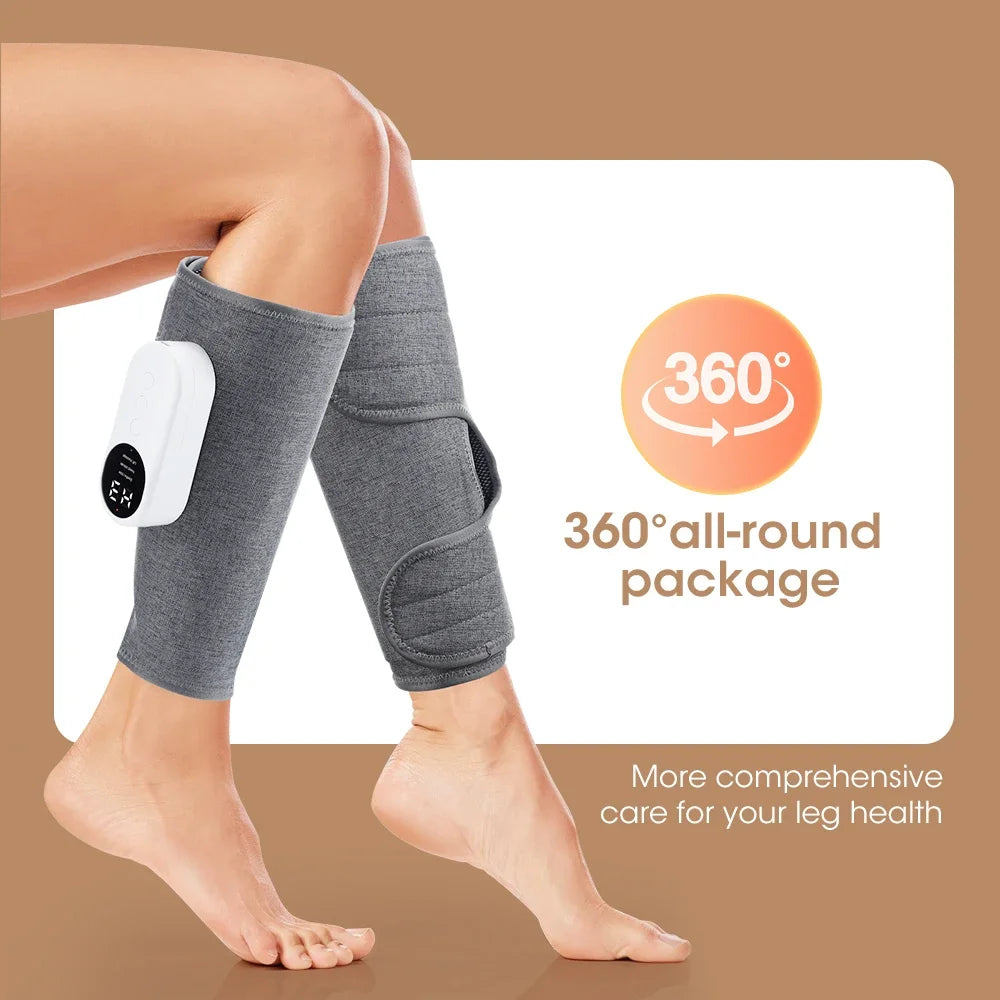 Advanced Air Compression Heated Leg And Calf Massager