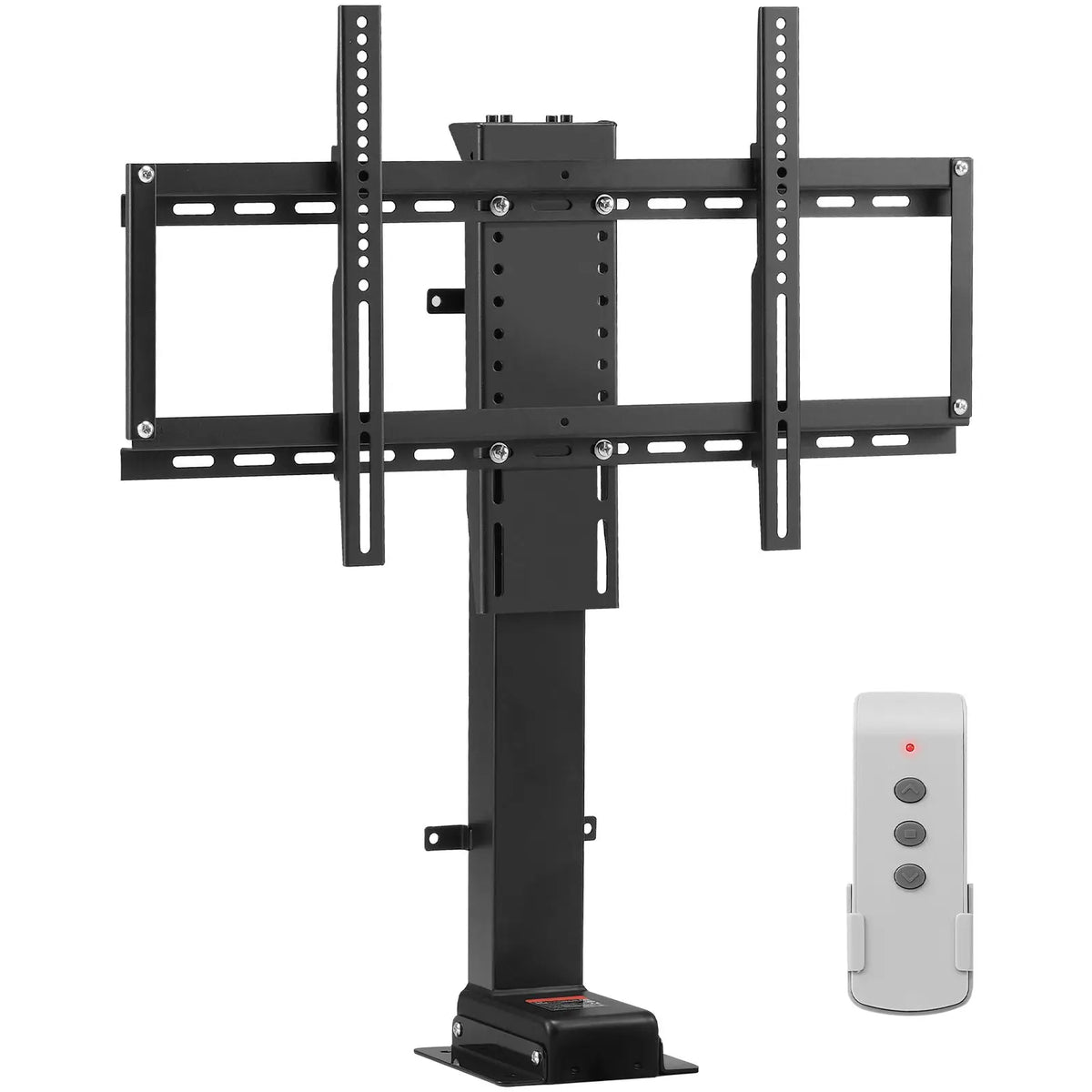 Motorized TV Lift Stroke Length 35 Inches Motorized TV Mount Fit for 32-65 Inch TV Lift with Remote Control Height Adjustable 28.7-64.2 Inch,Load Capacity 154 Lbs