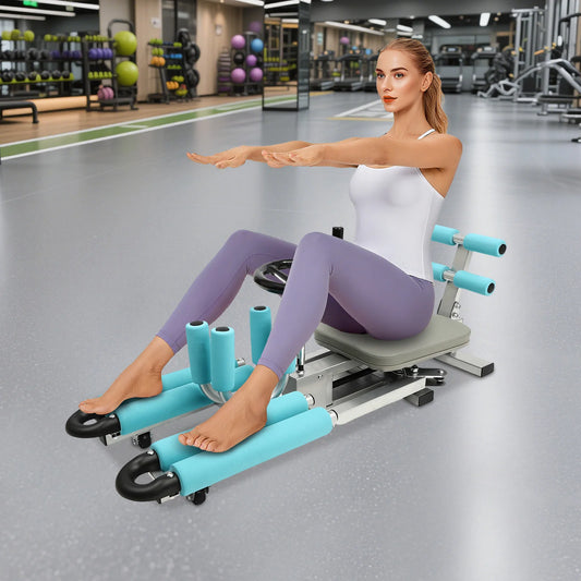 Leg Stretcher Split Machine 330.7lbs Heavy Duty Leg Stretcher Machine   0-210° Adjustable,  Flexibility Stretching Equipment for Ballet, Yoga, Dance, Martial Arts