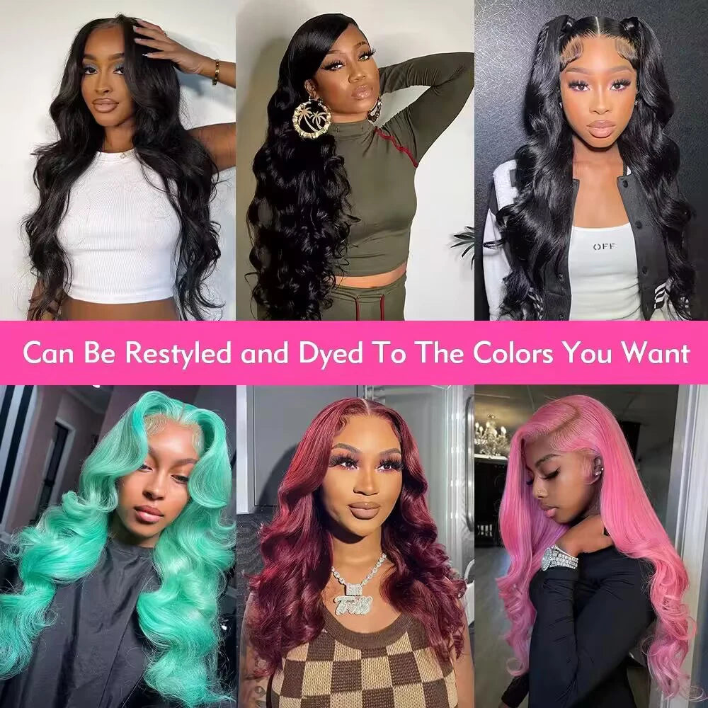 Abijale HD Lace Front Wig Body Wave Brazilian Human Hair