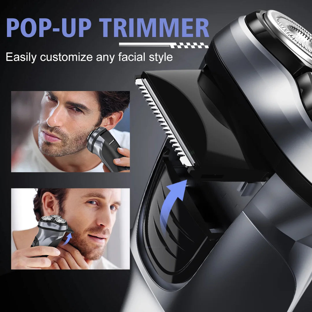 SEJOY Electric Shaver For Men Rechargeable With 3D Floating Head