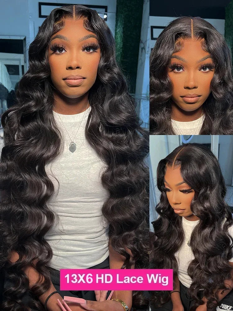 Le Mythe 13x6 HD Transparent Lace Frontal Wig Human Hair