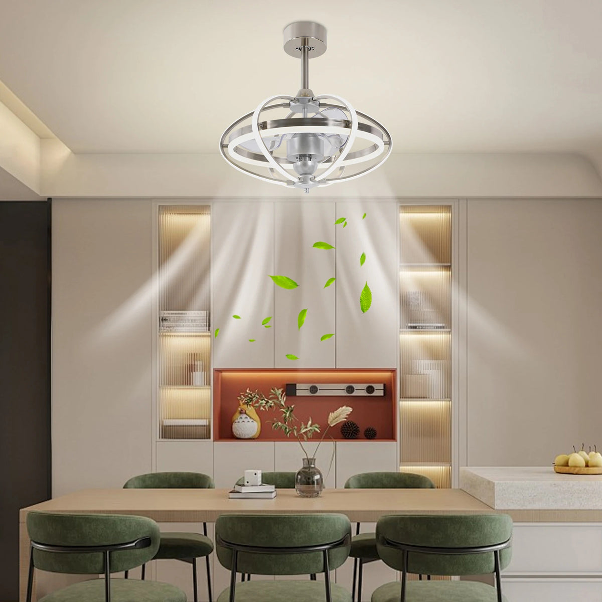Bymaocar Bedroom Farmhouse Ceiling Fan With Remote And Light