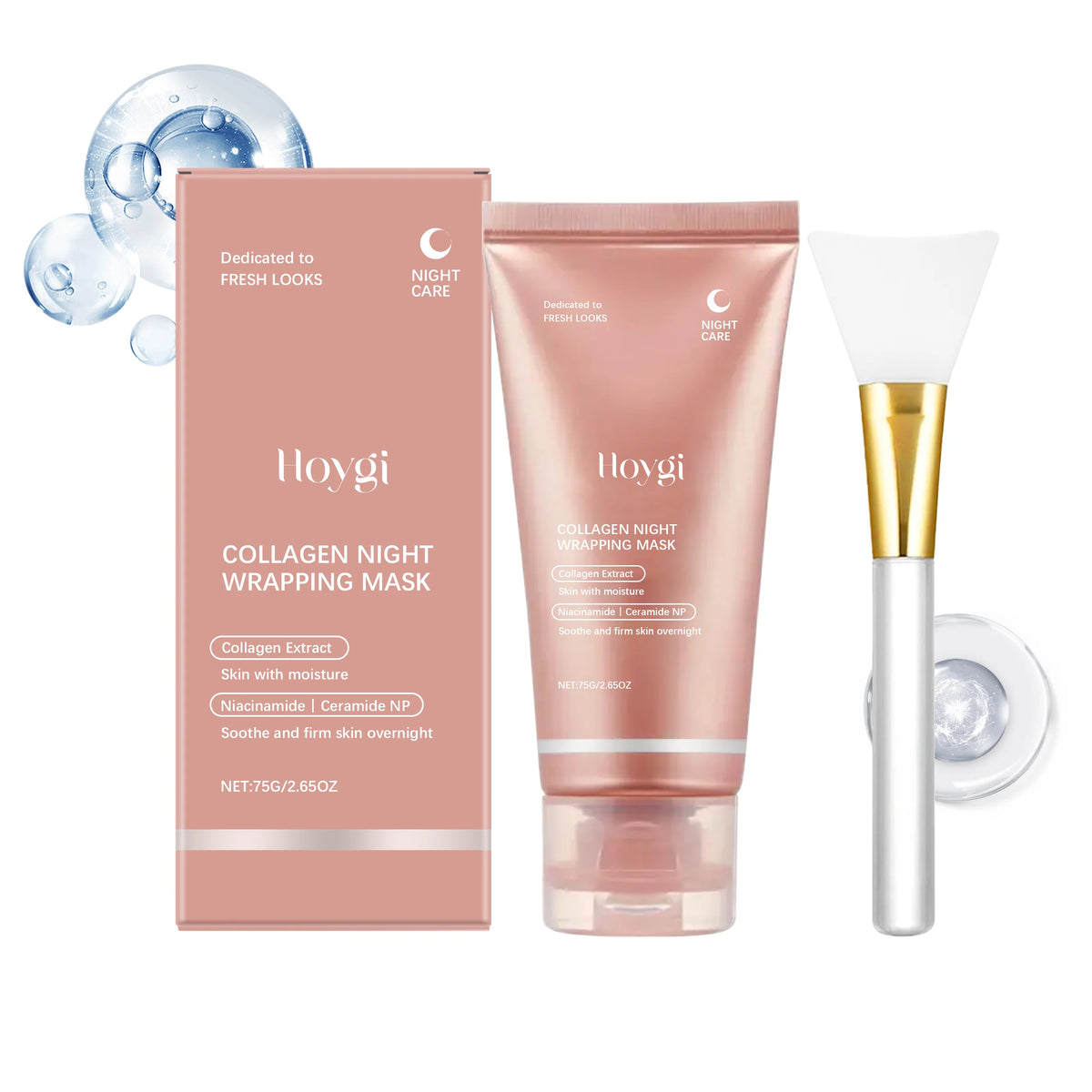 Collagen Peel Off Face Mask Niacinamide Ceramide For Firming Skin