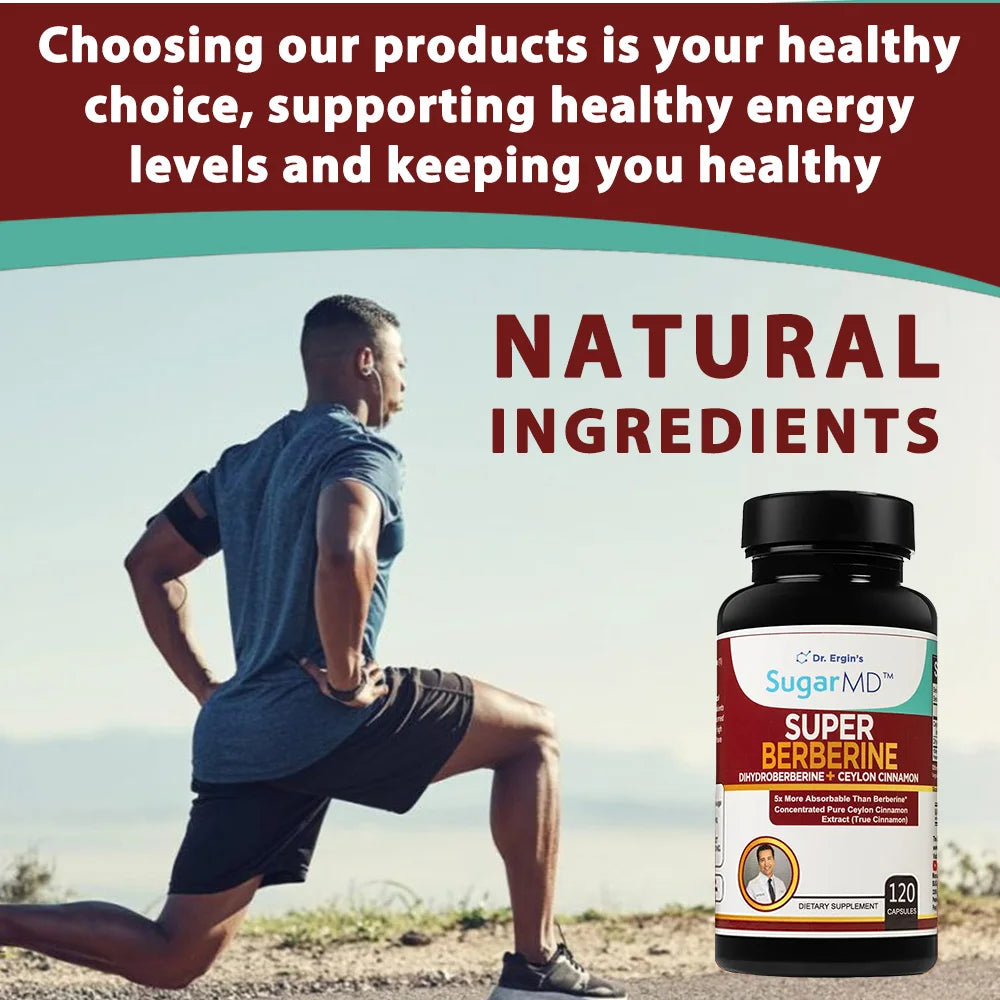 Kenofor Berberine Supplement With Ceylon Cinnamon Supports Skin Health