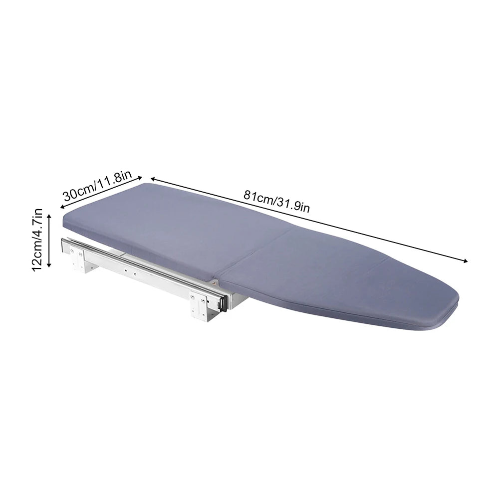 Modern Retractable Ironing Board For Cabinet Closet Pull Push Stow