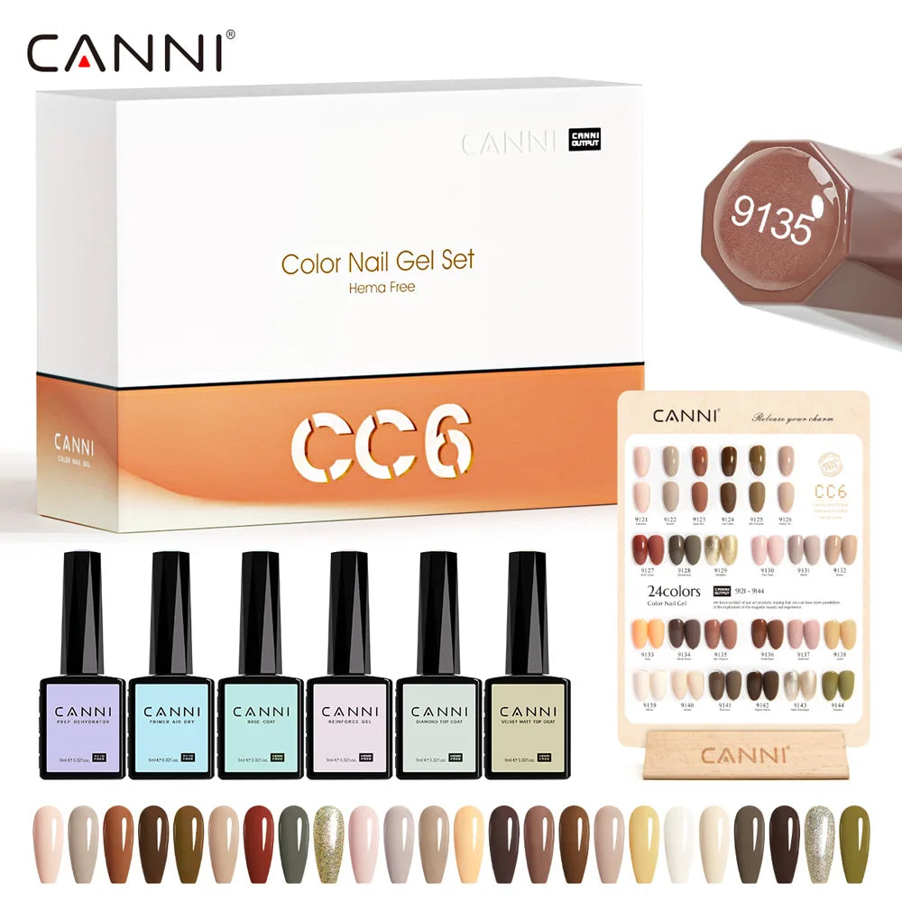 VENALISA HEMA Free UV LED Gel Nail Polish Manicure Kit