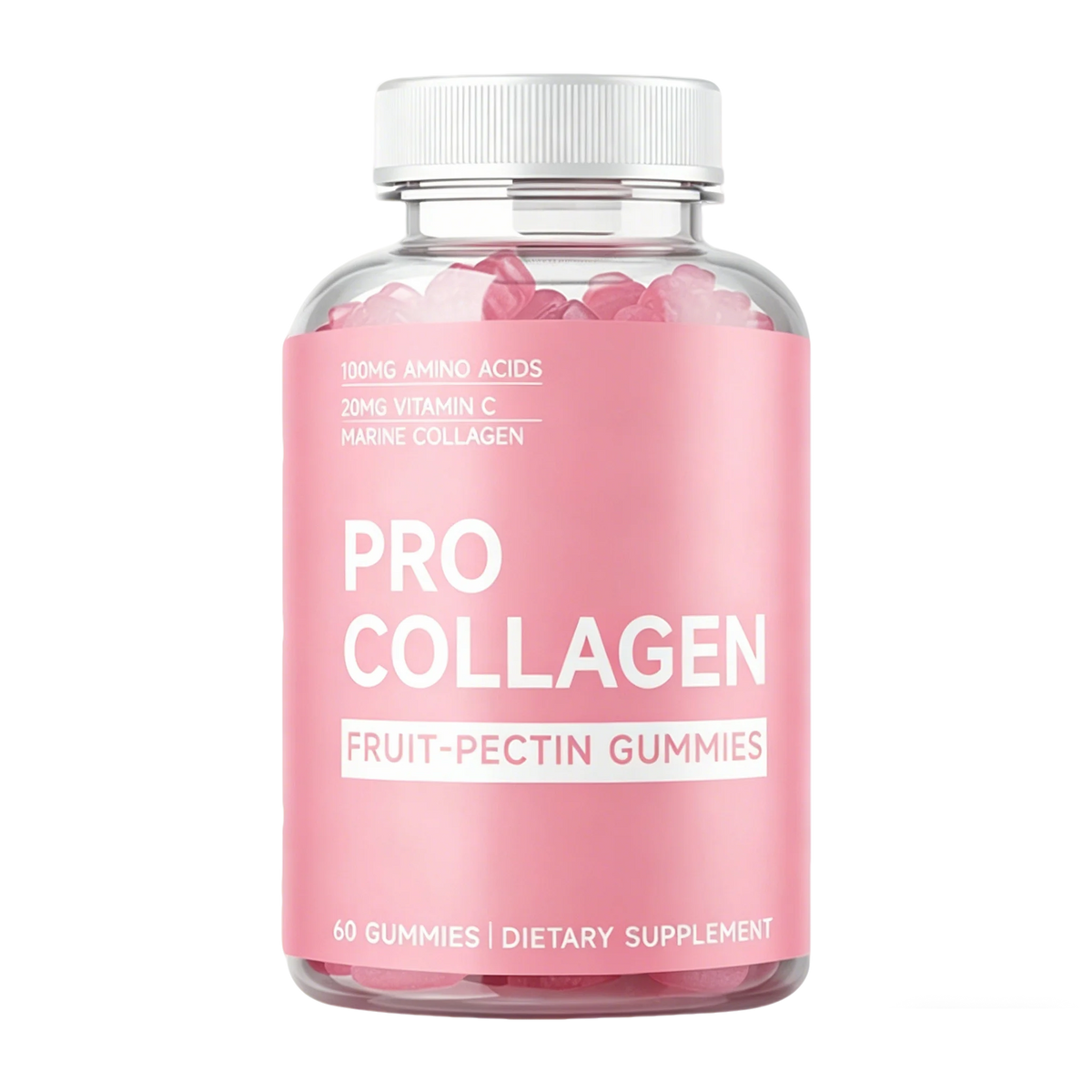 Biotin Gummies For Hair Skin Nails Support Collagen Boost