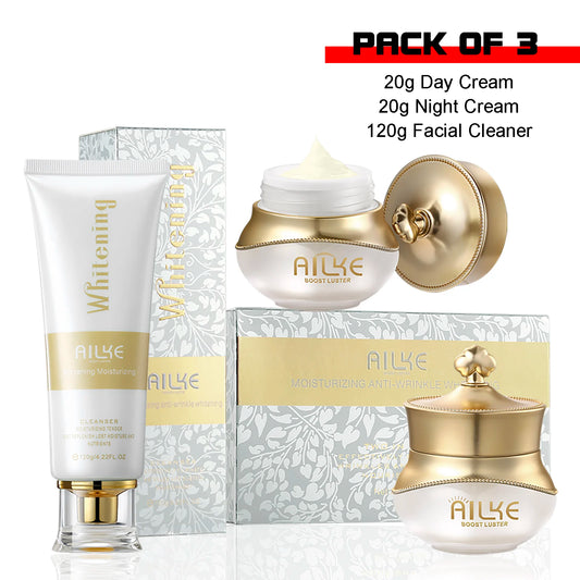 KYLIEFIT Whitening Face Cream Set With Collagen And Hyaluronic Acid