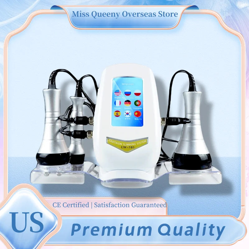 MISSHEART 40K Cavitation Ultrasonic Body Slimming Device Skin Tightening