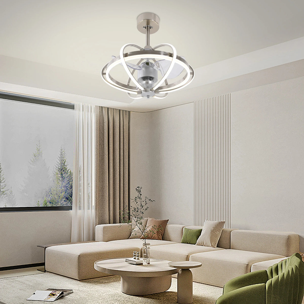 Bymaocar Bedroom Farmhouse Ceiling Fan With Remote And Light