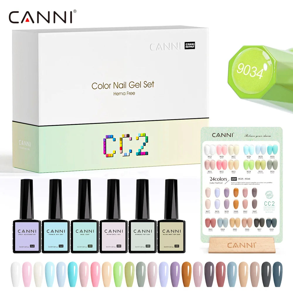 VENALISA HEMA Free UV LED Gel Nail Polish Manicure Kit