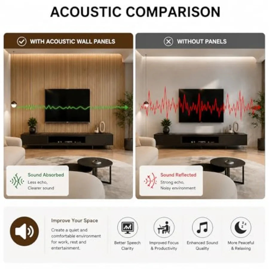 Acoustic Wood Wall Panels 3D Slat Walls For Interior